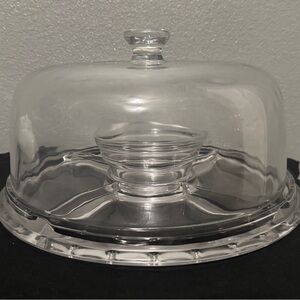 Multi-Use 6 in 1 Glass Cake Stand Set